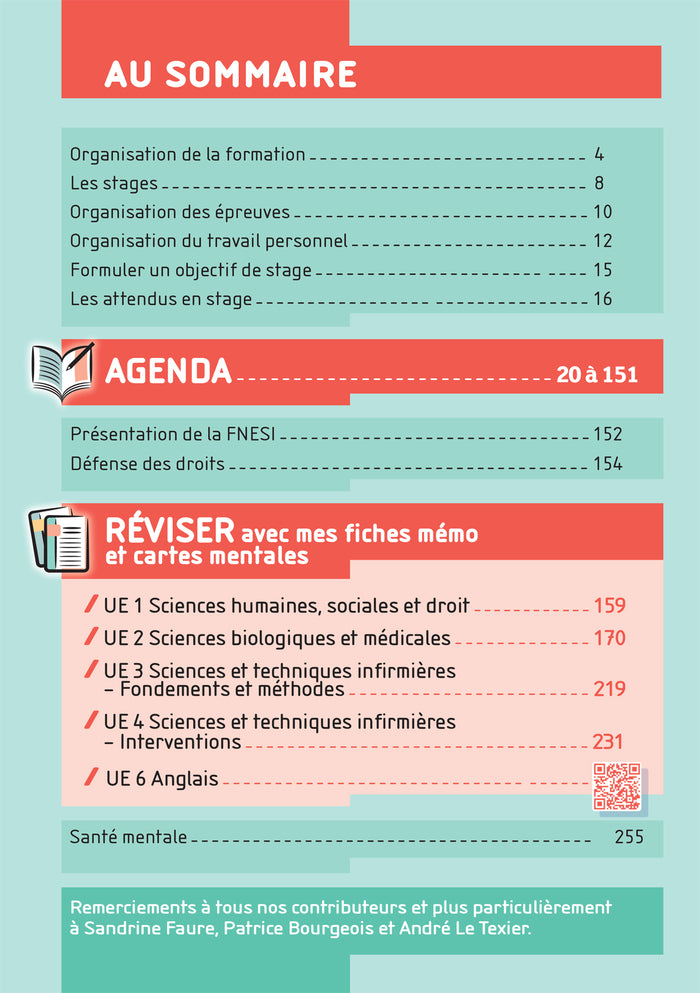Agenda de l'étudiant Infirmier - DEI - 2025-2026