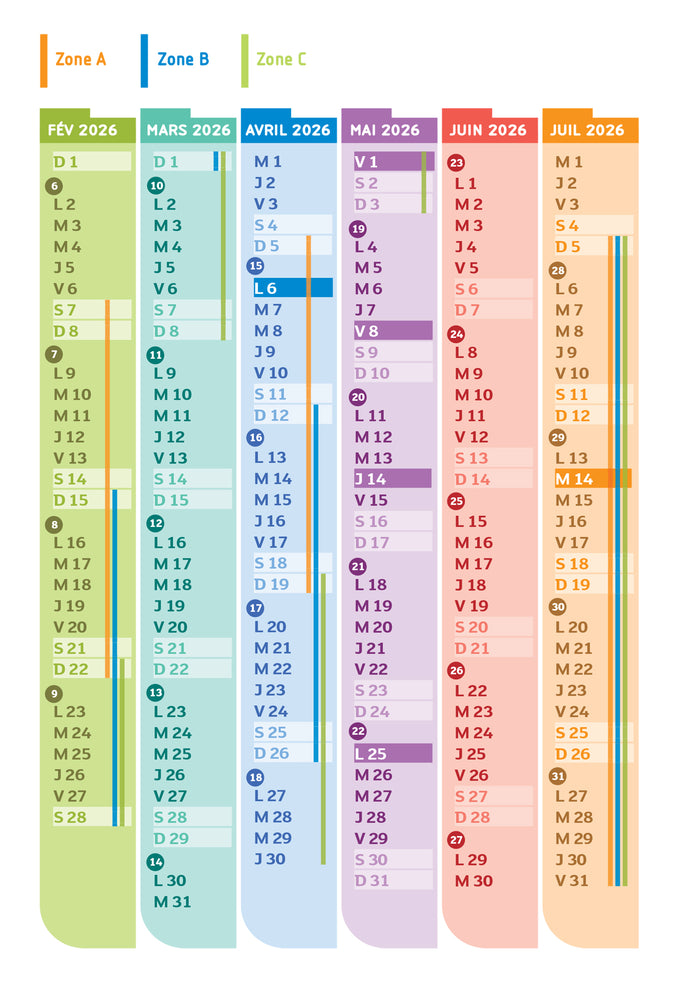 Agenda de l'étudiant Infirmier - DEI - 2025-2026