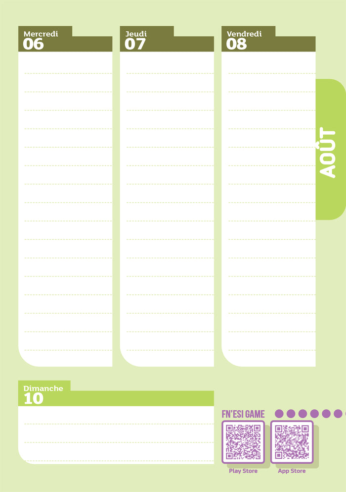 Agenda de l'étudiant Infirmier - DEI - 2025-2026