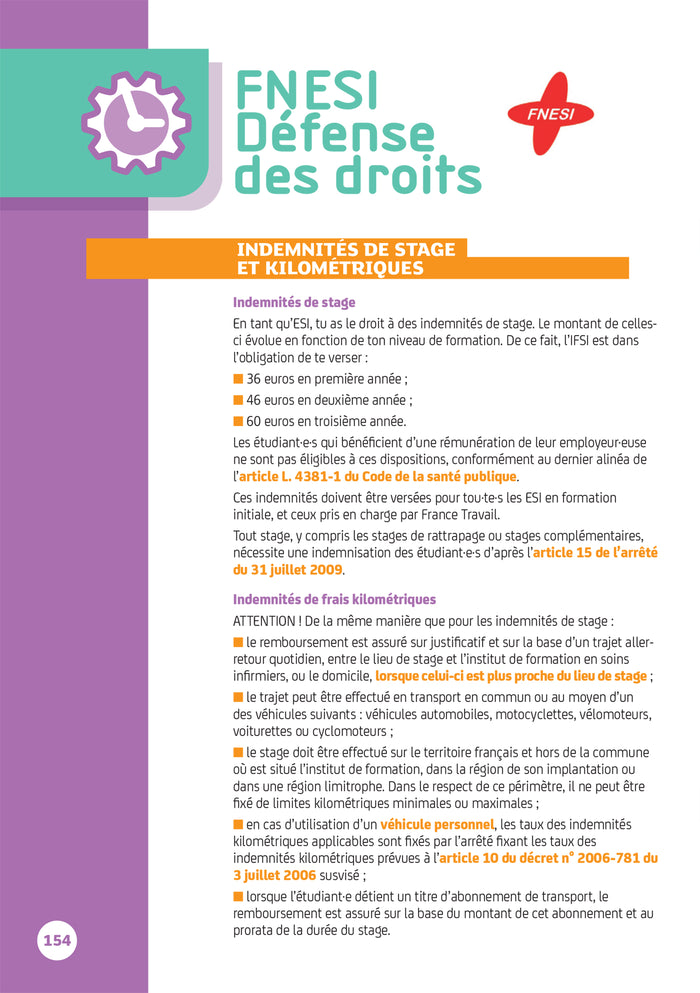 Agenda de l'étudiant Infirmier - DEI - 2025-2026