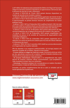 Code de la route 2025, commenté