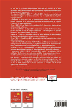 Code des assurances 2025, commenté