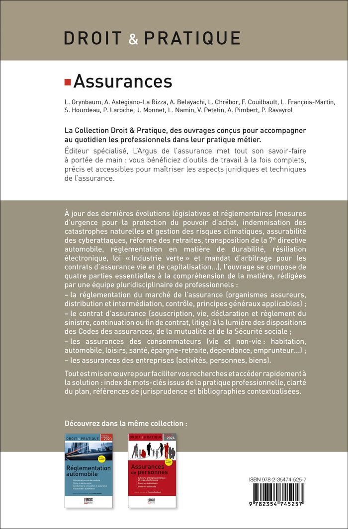 Assurances 2024-2025