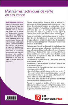 Maitriser les techniques de vente en assurance