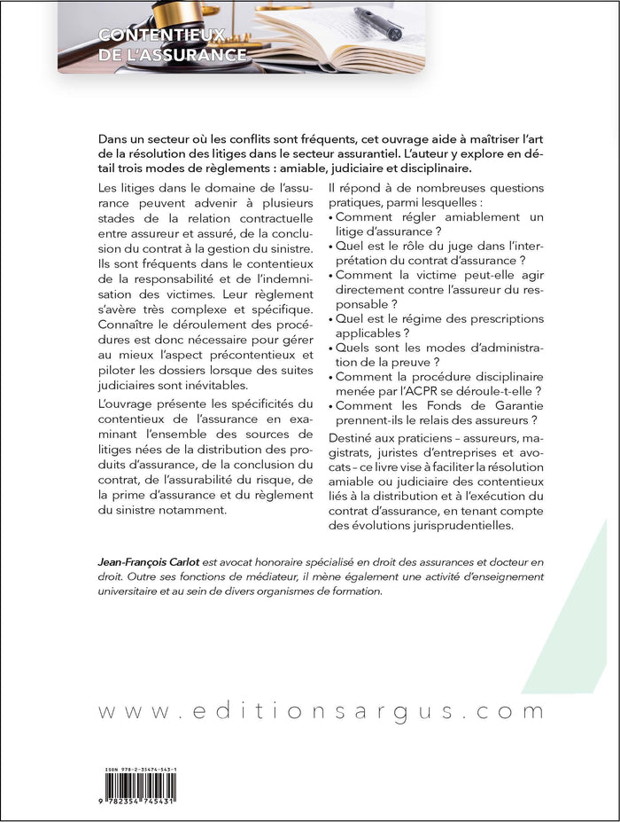 Contentieux de l'assurance