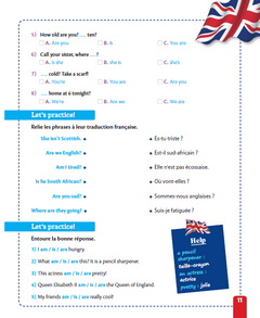 Kit anti-fautes d'anglais 6e