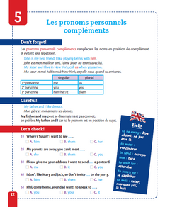 Kit anti-fautes d'anglais 4e