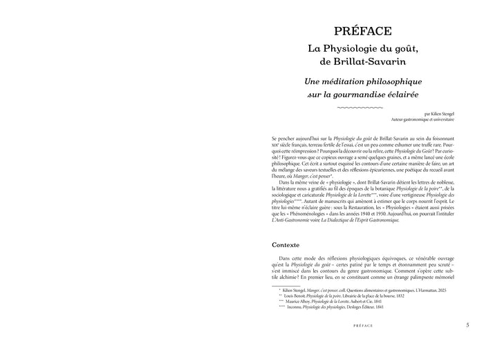 Physiologie du goût