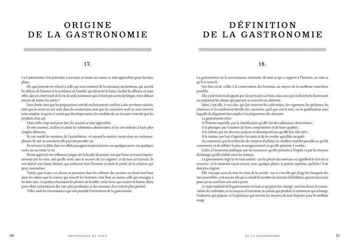 Physiologie du goût