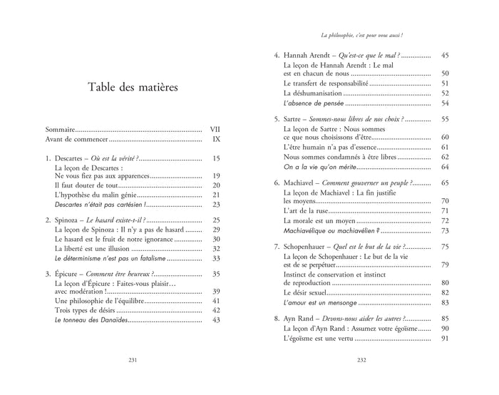 La philosophie, c'est pour vous aussi !