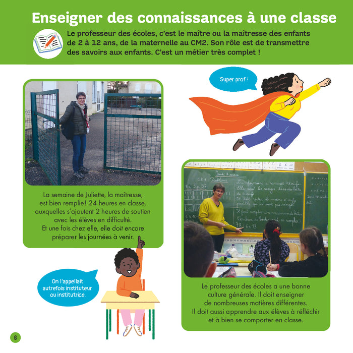 C'est quoi le métier de professeur des écoles ?