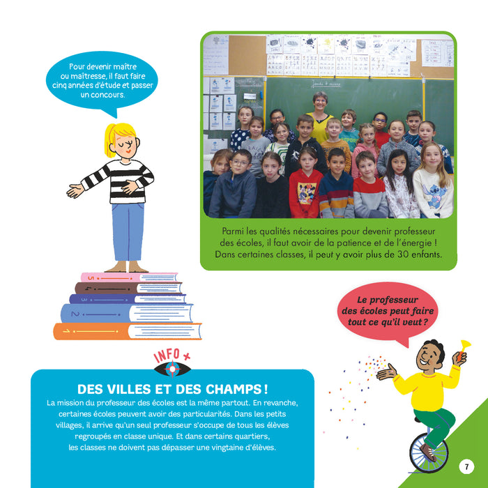 C'est quoi le métier de professeur des écoles ?