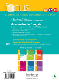 Focus - Grammaire du français (A1-A2-B1)