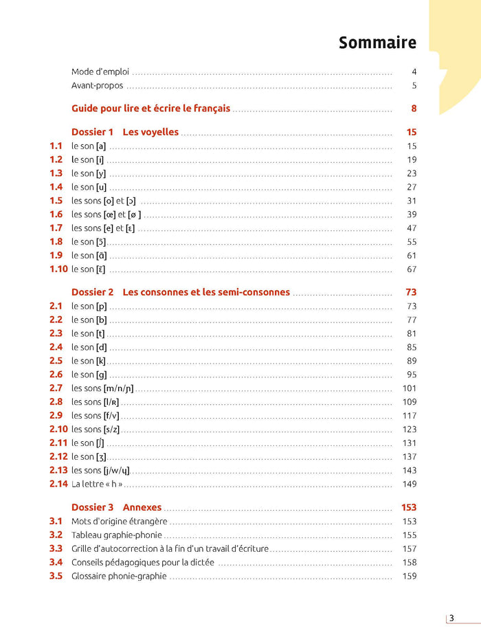 Focus - Phonie-graphie du français