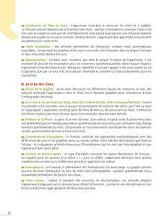 Focus - Phonie-graphie du français