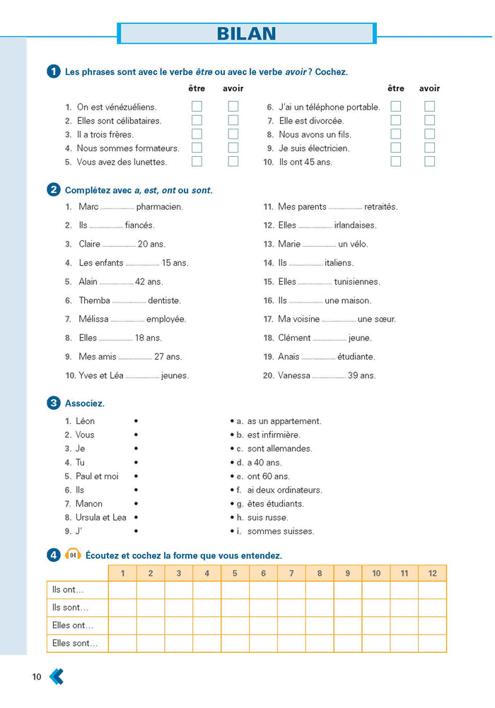 En contexte - Exercices de grammaire