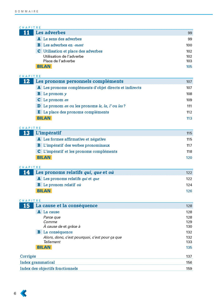 En contexte : exercices de grammaire A2
