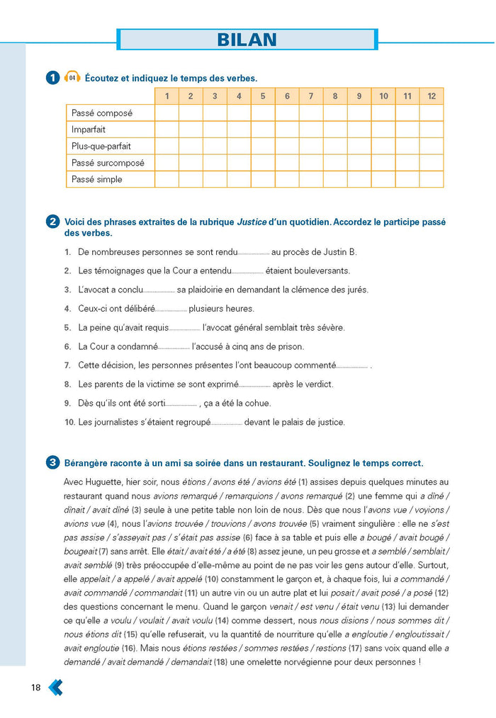 En Contexte - Exercices de grammaire (B2)