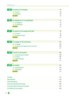 En contexte - exercices de vocabulaire (A1)
