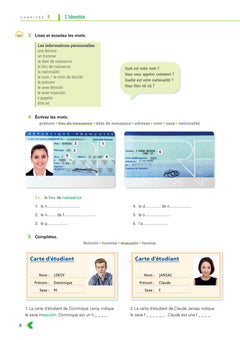 En contexte - exercices de vocabulaire (A1)