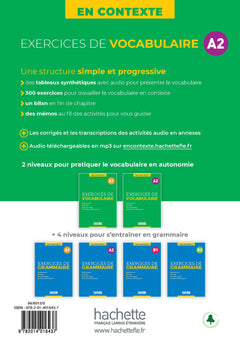 En contexte - Exercices de vocabulaire (A2)