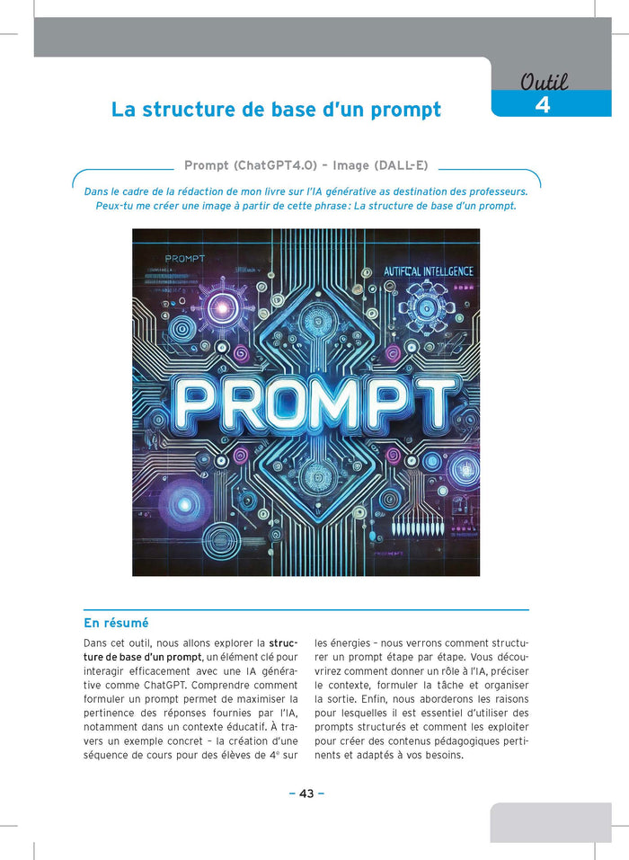 J'intègre l'IA générative dans mes enseignements