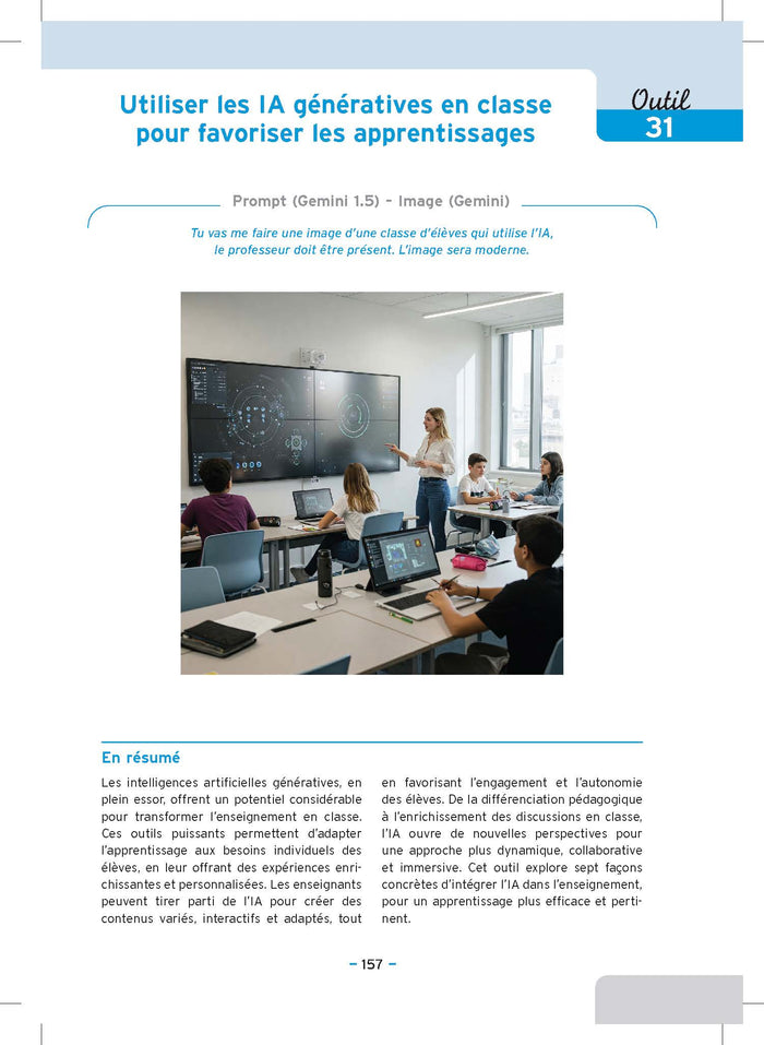 J'intègre l'IA générative dans mes enseignements