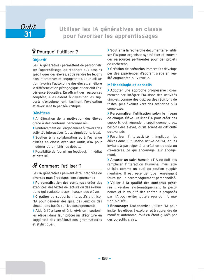 J'intègre l'IA générative dans mes enseignements