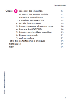 Analyse chimique