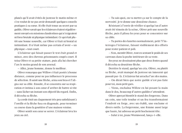 Le 113e apprenti bibliothécaire