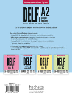 DELF junior/scolaire - Nouveau format d'épreuves (A2)