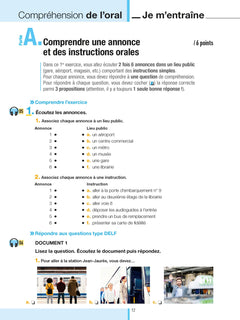 DELF junior/scolaire - Nouveau format d'épreuves (A2)