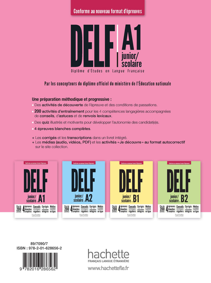 DELF junior/scolaire - Nouveau format d'épreuves (A1)
