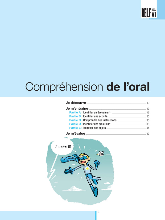 DELF junior/scolaire - Nouveau format d'épreuves (A1)
