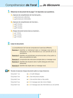 DELF junior/scolaire - Nouveau format d'épreuves (A1)