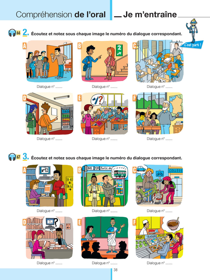 DELF junior/scolaire - Nouveau format d'épreuves (A1)