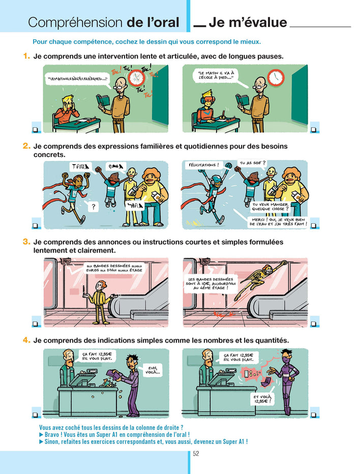 DELF junior/scolaire - Nouveau format d'épreuves (A1)
