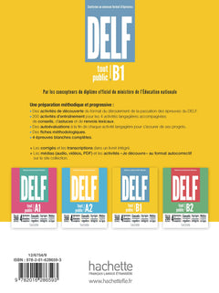 DELF tout public - Nouveau format d'épreuves (B1)