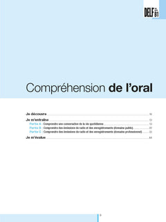 DELF tout public - Nouveau format d'épreuves (B1)