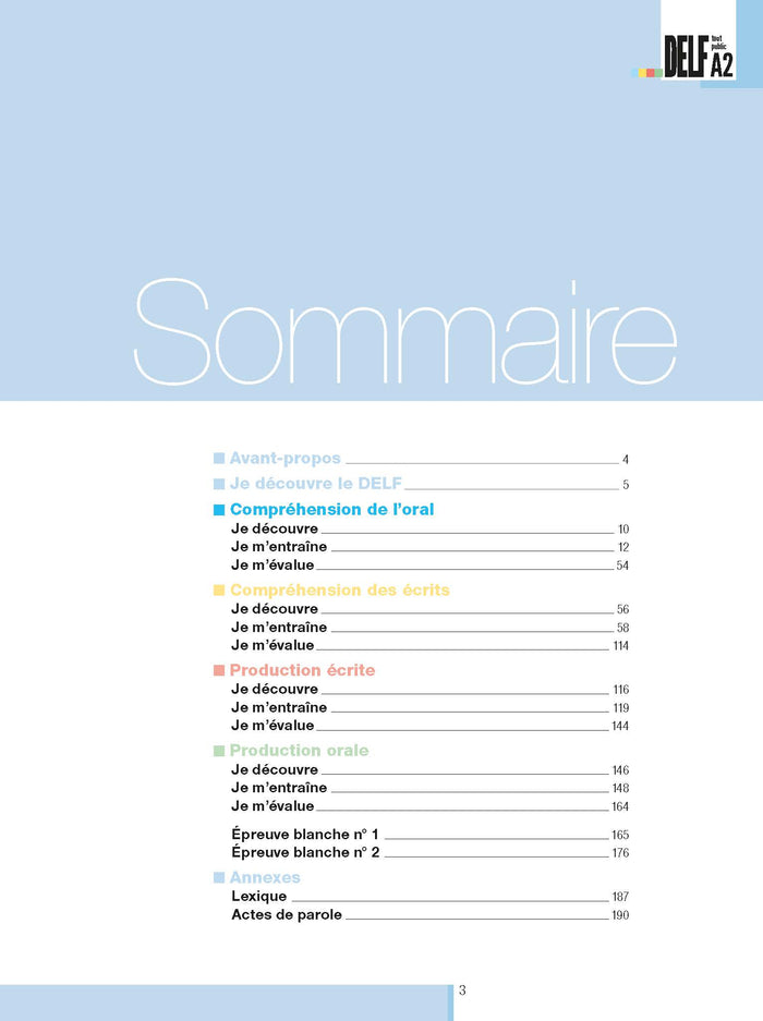 DELF tout public - Nouveau format d'épreuves (A2)