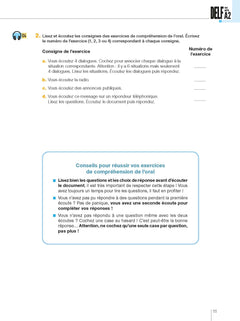 DELF tout public - Nouveau format d'épreuves (A2)