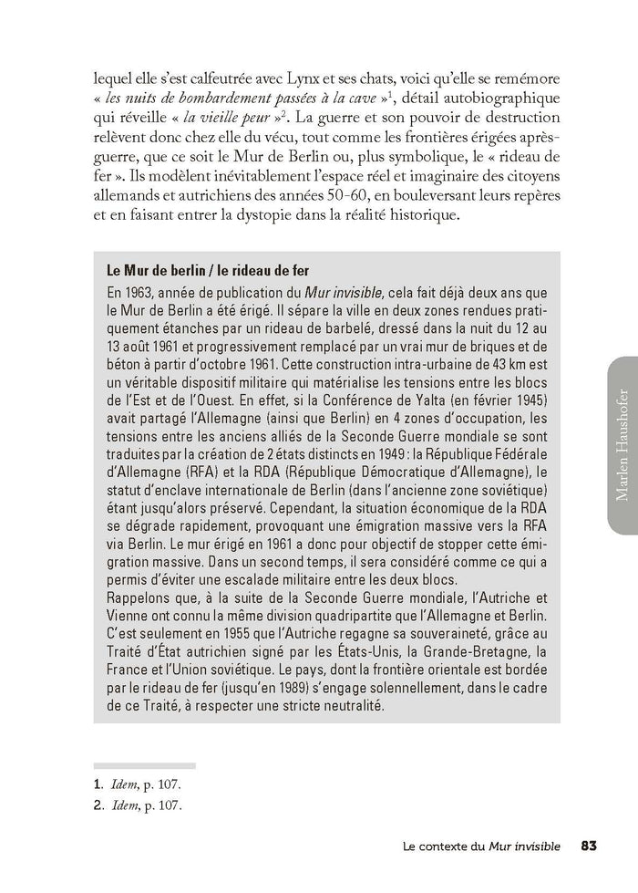 Expériences de la nature