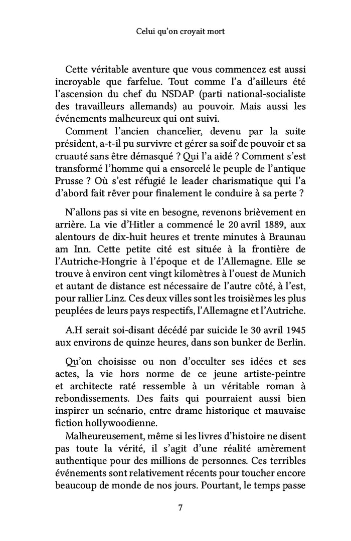 Celui qu'on croyait mort