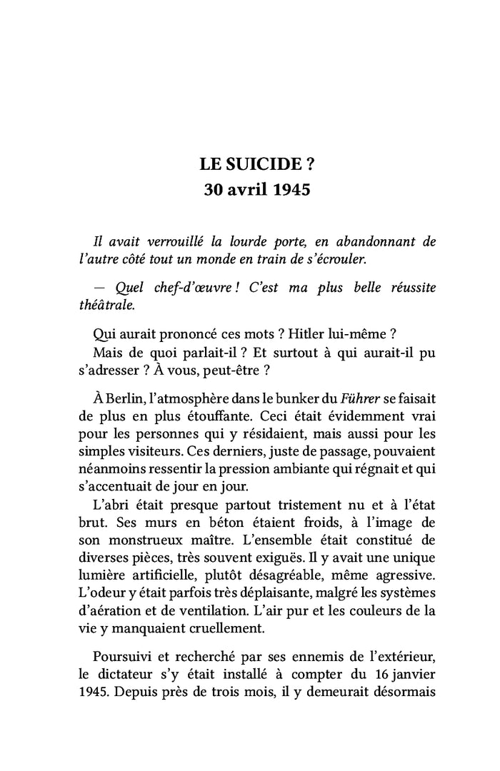 Celui qu'on croyait mort