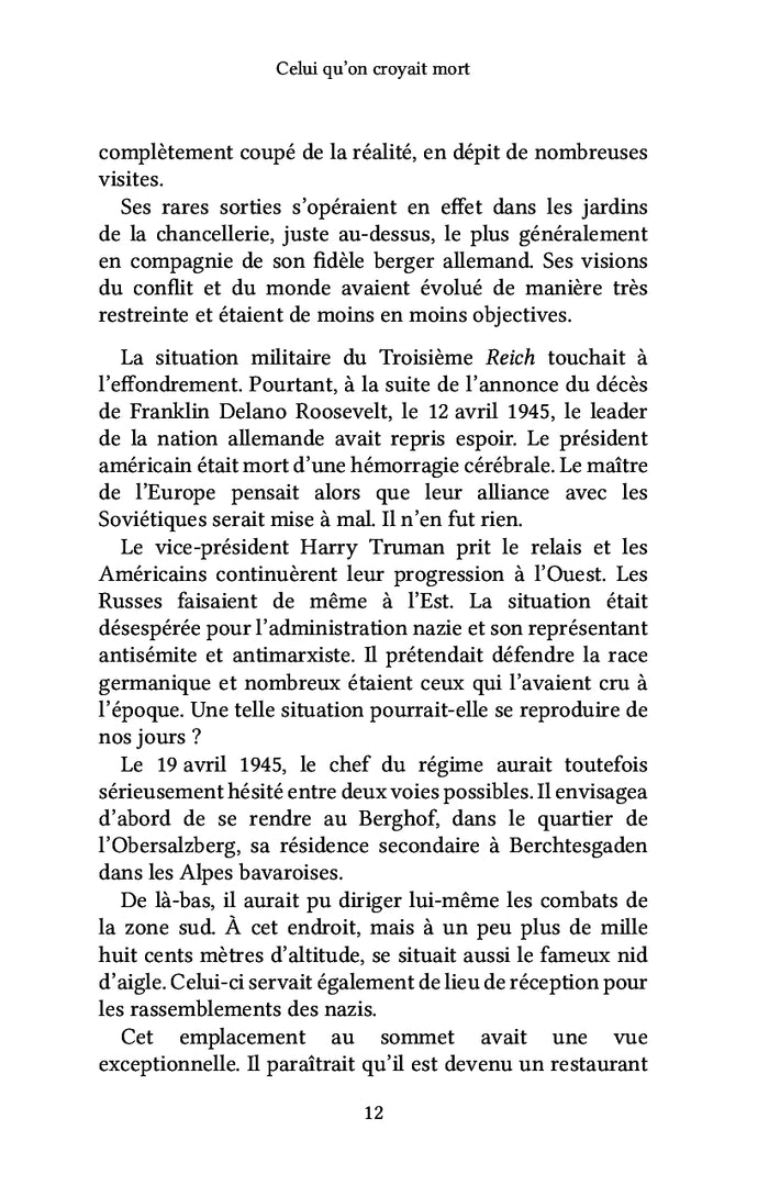 Celui qu'on croyait mort