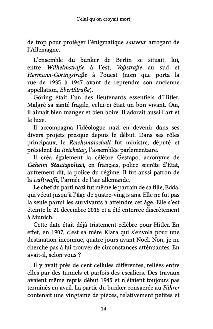 Celui qu'on croyait mort