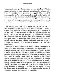 Tombent les épines