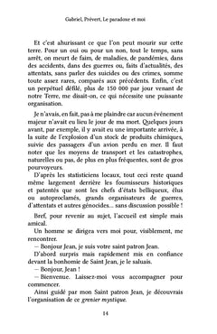 Gabriel, Prévert, Le paradoxe et moi