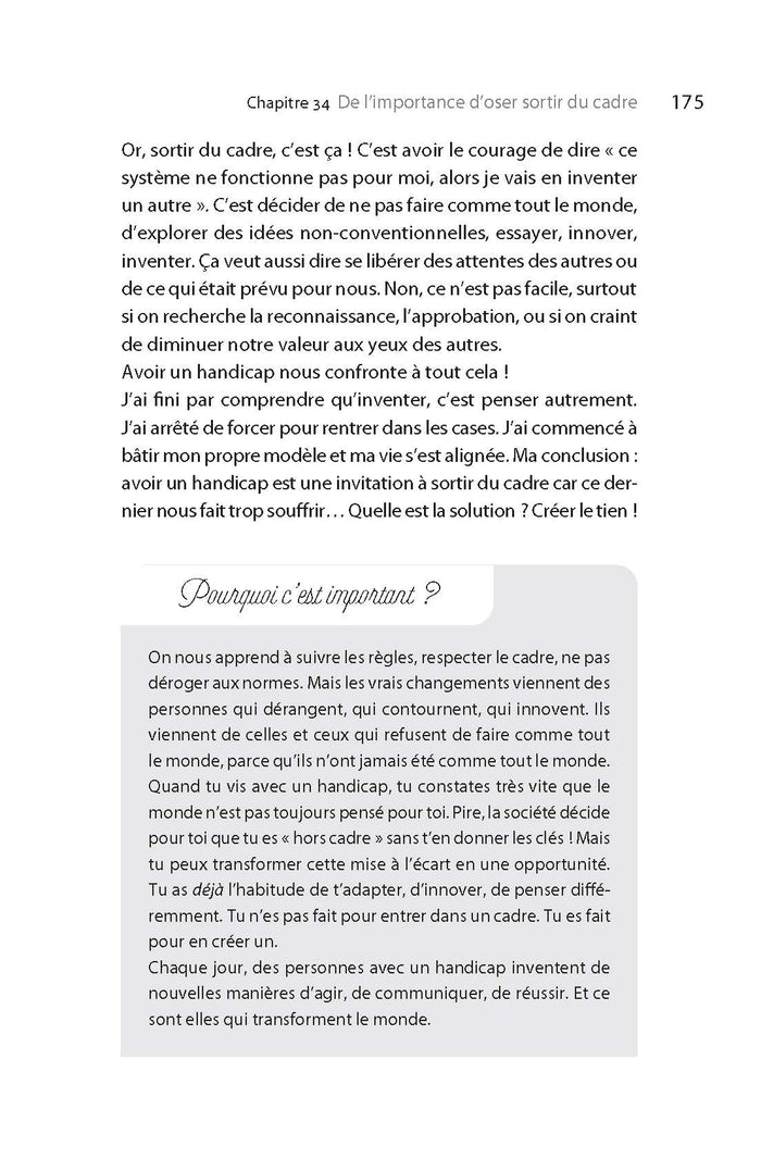 Kiffe ton handicap !