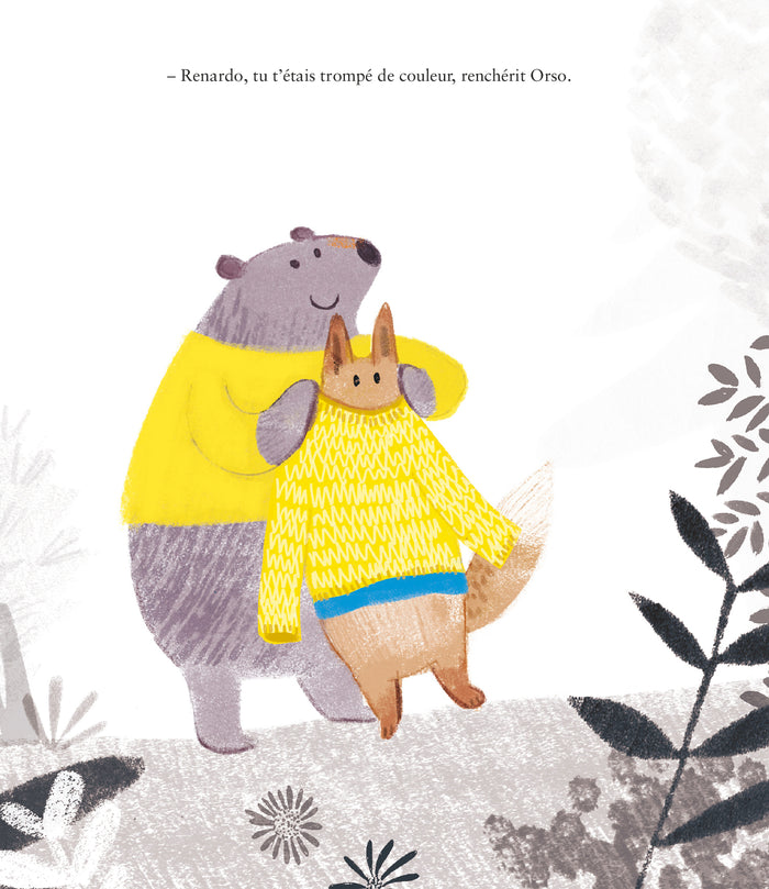 Renardo voit la vie en couleurs